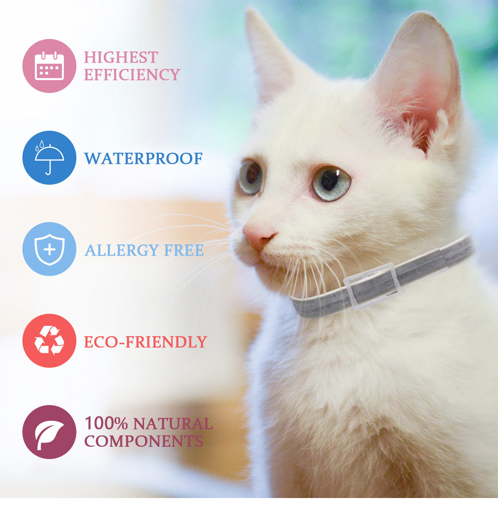 Insect & Flea Repellent Pet Collar for Mosquito Protection