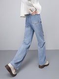 Women’s Tall High Waist Wide-Leg Jeans