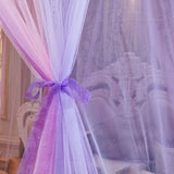 Dreamy Bed Curtain Canopy – Elegant Bedroom Bed Veil for Romantic Decor