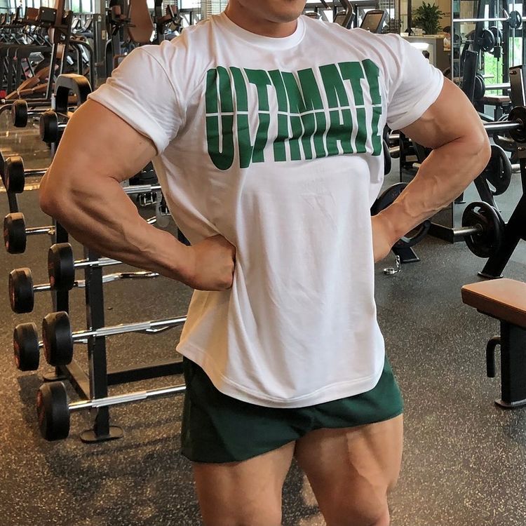 Men's Gym Stretch Crew Top