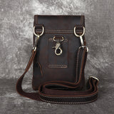 Men’s Leather Shoulder Crossbody Bag