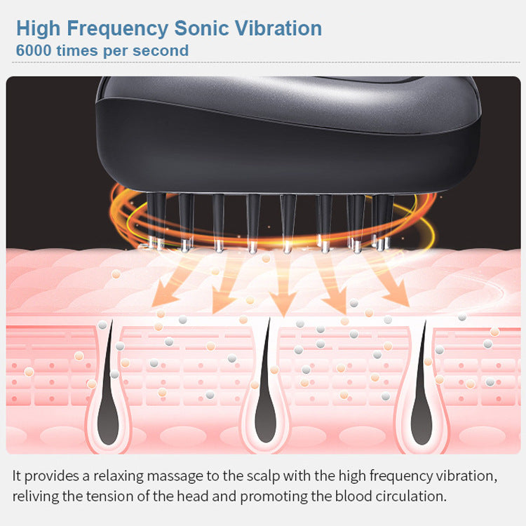 Red Light Vibration Scalp Care Device