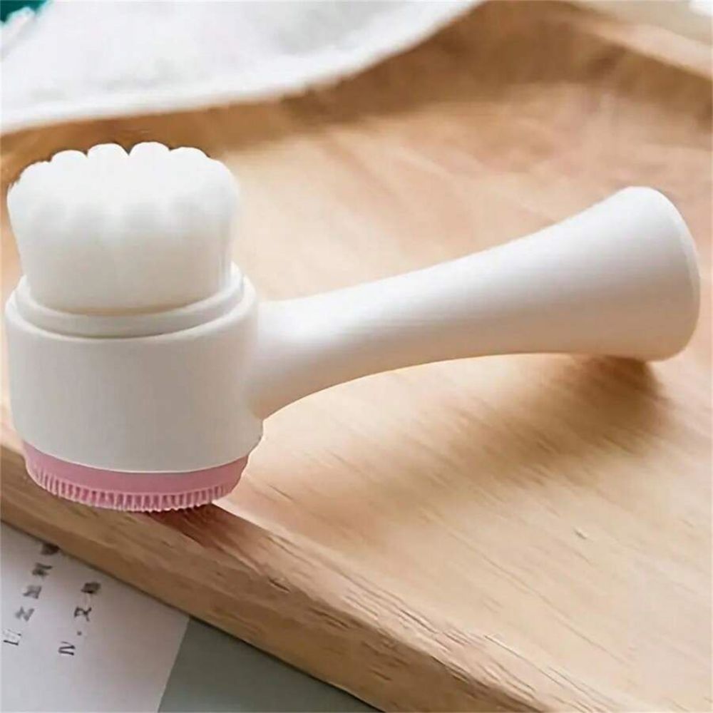Easy Clean Nylon Pet Paw Brush – Gentle Grooming & Massage Tool for Dogs & Cats