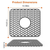 Non-Slip Kitchen Stainless Steel Sink Protector