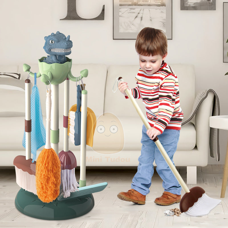 Cleaning Broom & Mop Set