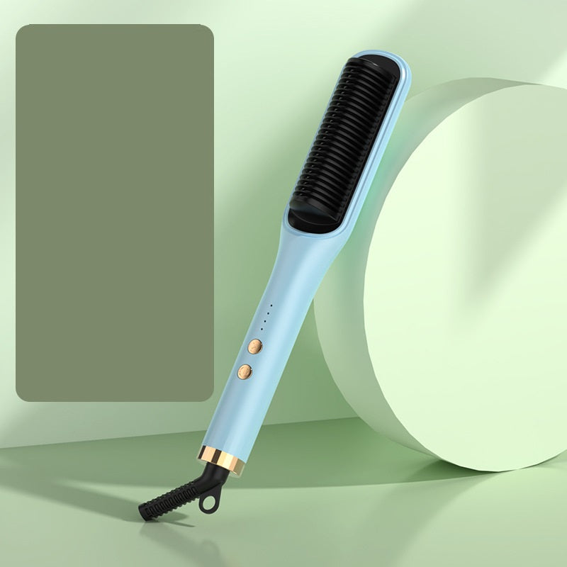 Anion Electric Hair Curler Comb & Straightener