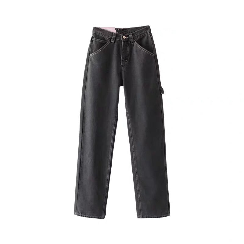 Women’s Casual High Waist Loose Jeans