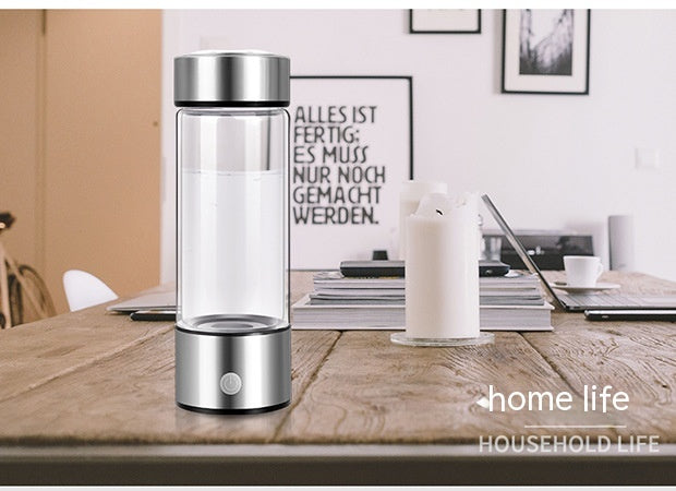 Electric Hydrogen Water Bottle Portable Antioxidant Generator