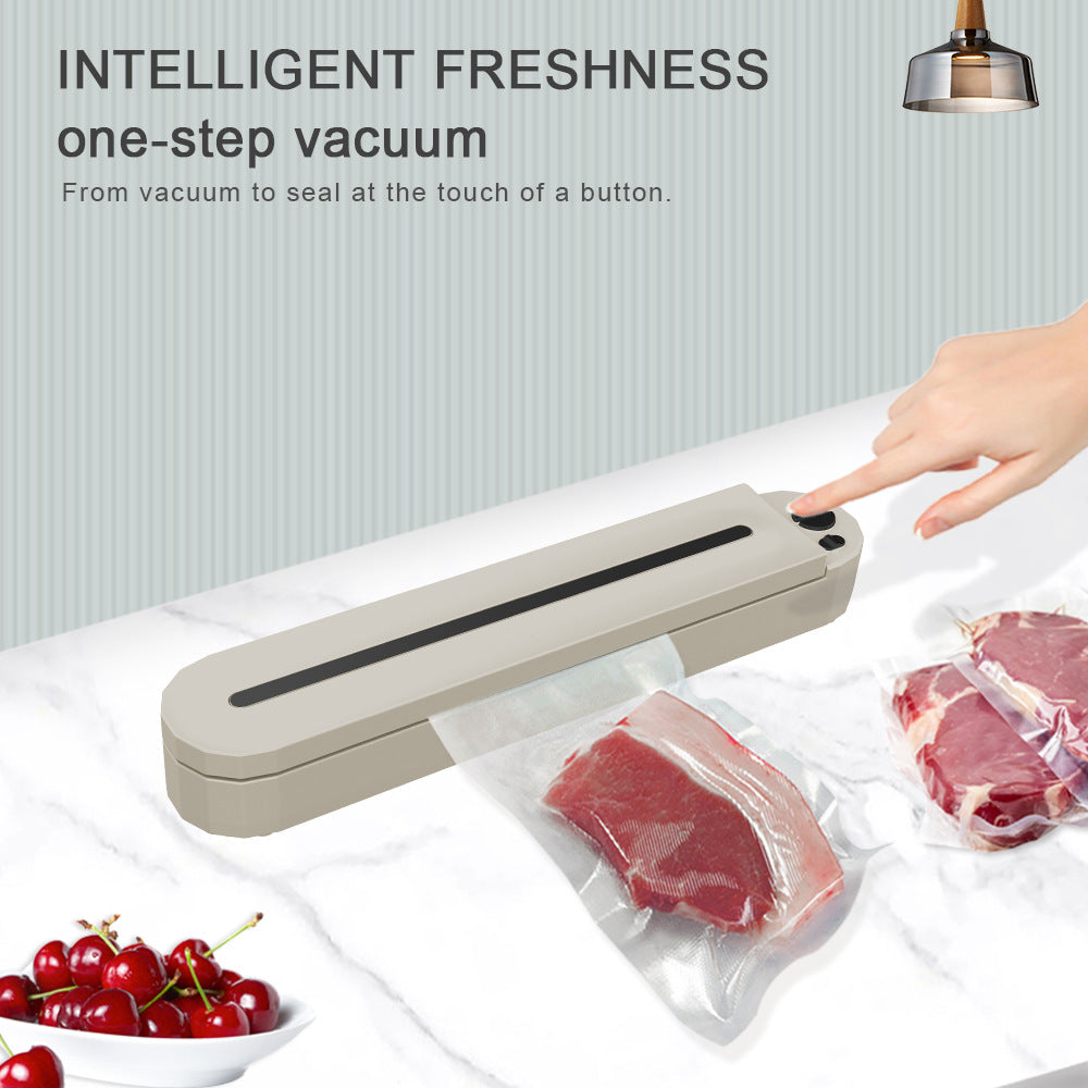 Mini Vacuum Sealing Machine – Household Food Sealer & Kitchen Gadget
