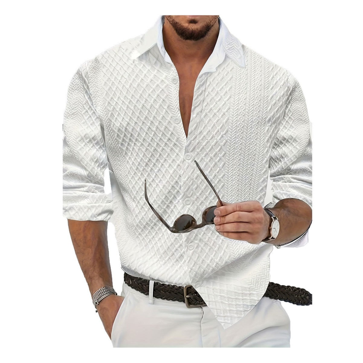 Men's Fashion Lapel Shirt