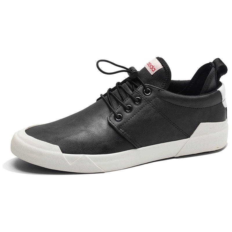 Men’s Leather Lace-Up Casual Shoes