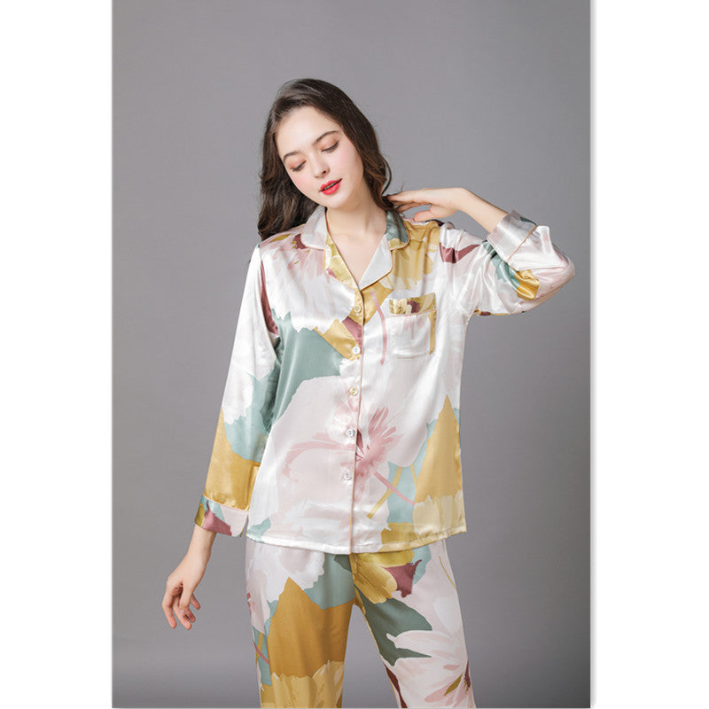 Women’s Silk Pajama Set