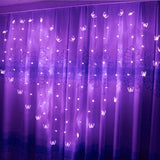 LED Love Curtain String Lights – Romantic Confession Layout Decorative Lighting