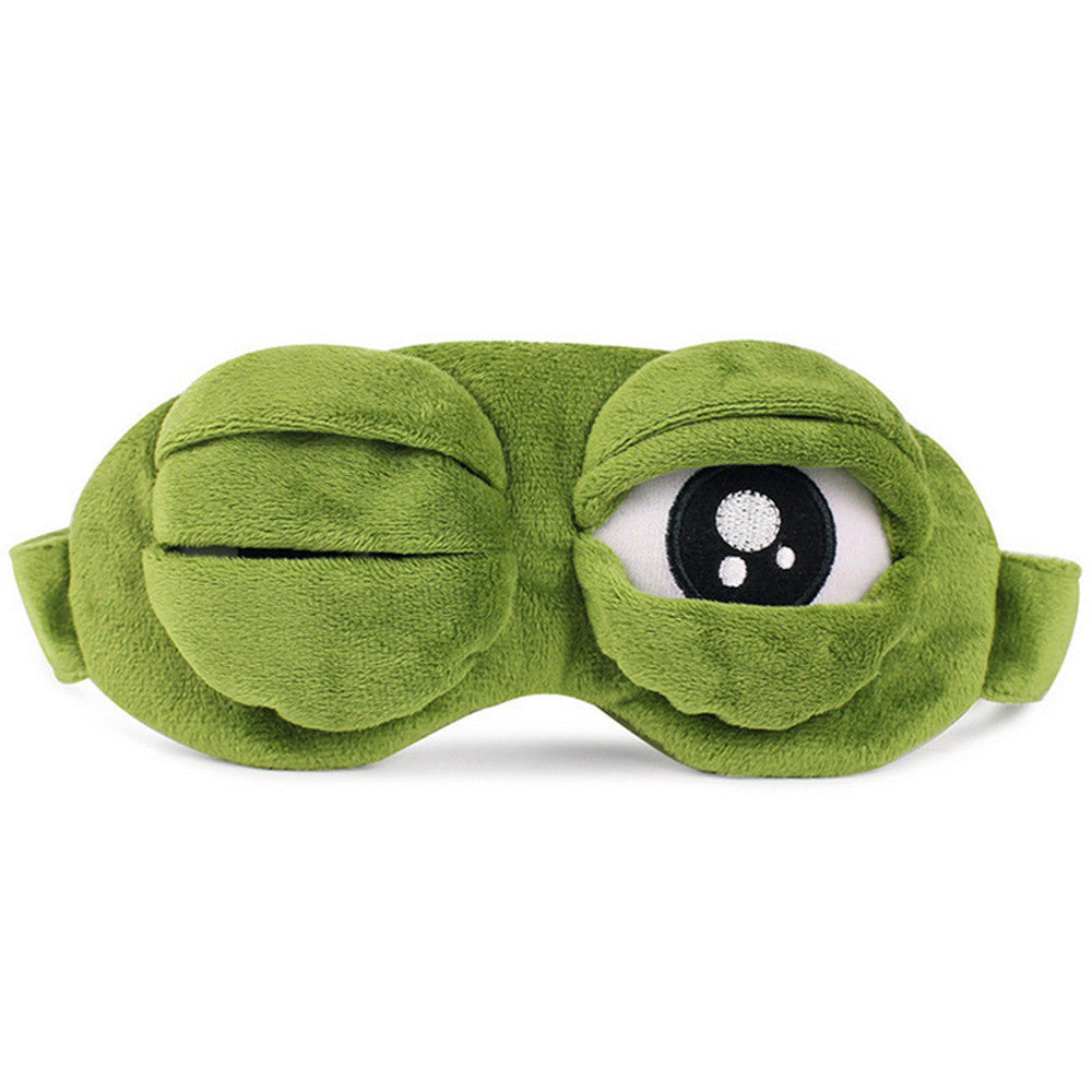 Frog Design Sleeping Eye Mask
