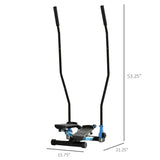 Twist Stepper Machine with Resistance Bands for Full Body Workout