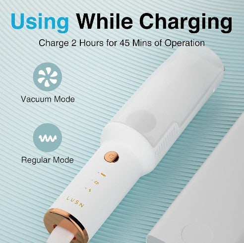Baby Hair Clippers with Built-in Vacuum for Safe Trimming