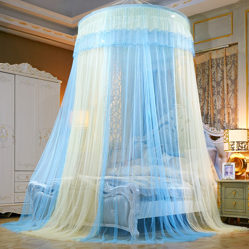 Dreamy Bed Curtain Canopy – Elegant Bedroom Bed Veil for Romantic Decor