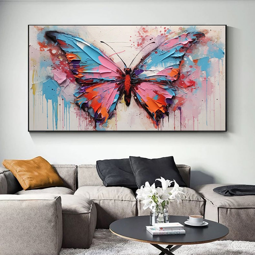 Large Abstract Handmade Canvas Art
