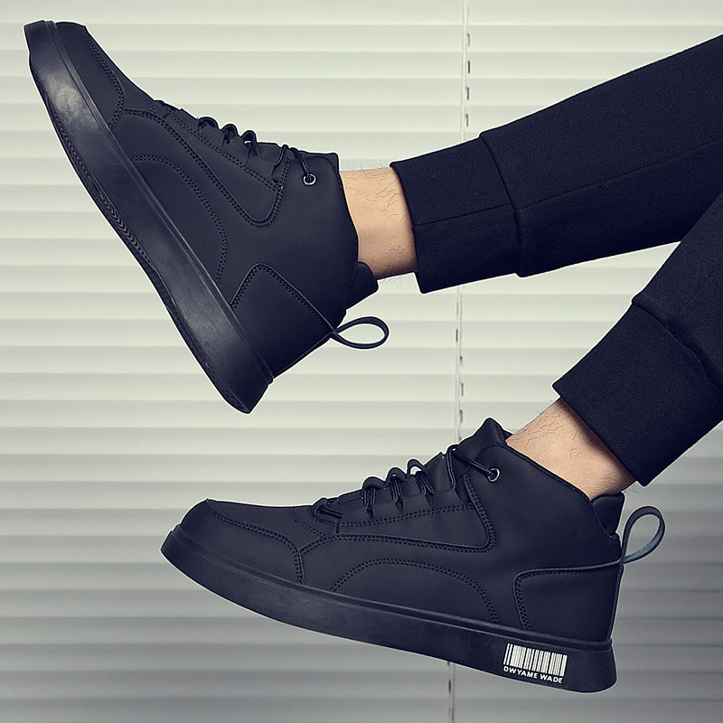 Men’s White Mid-Top Board Shoes