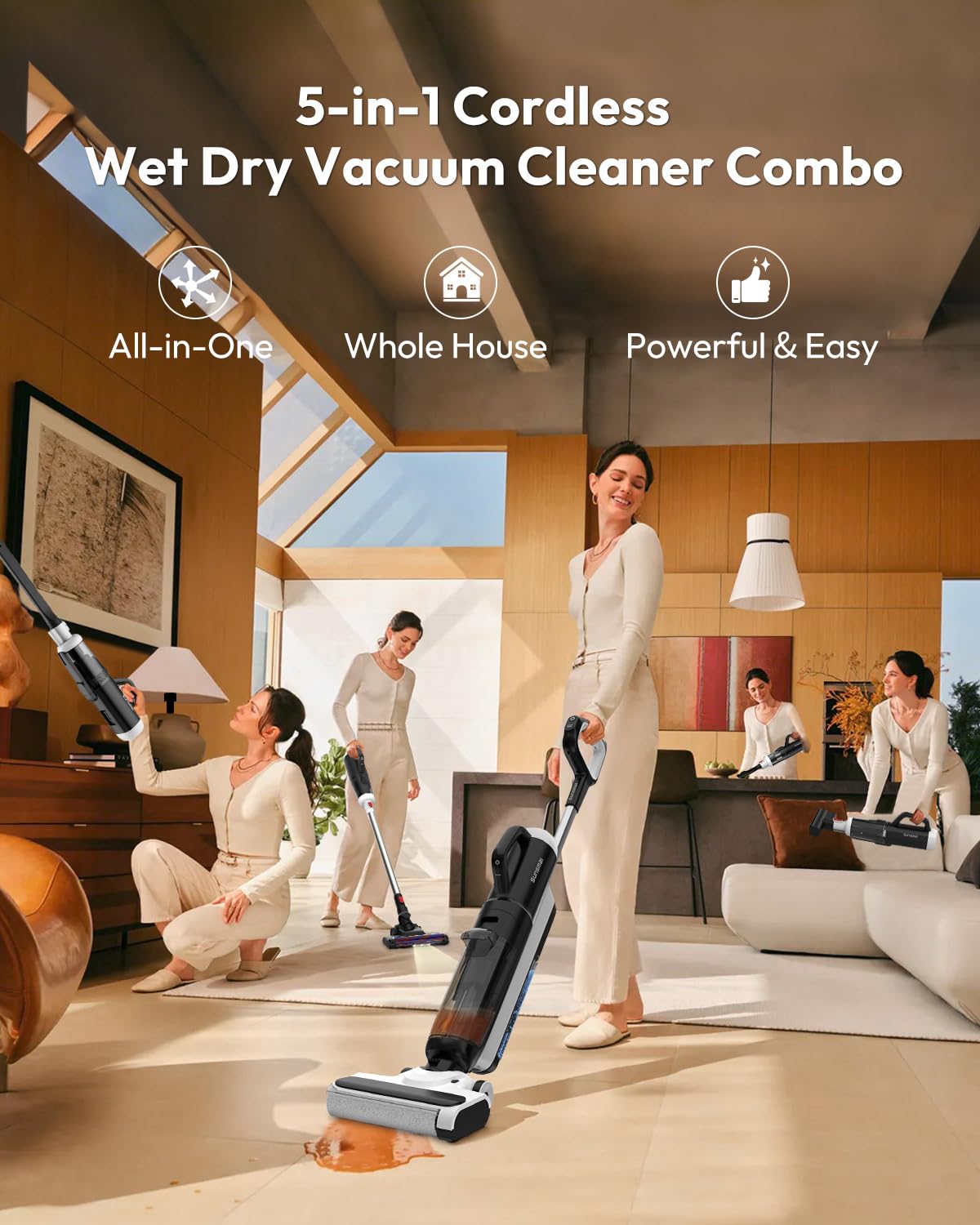 Sunsmai Wet Dry Vacuum Cleaner
