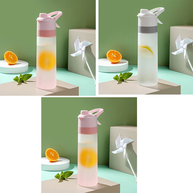 Large Capacity Spray Water Bottle for Outdoor Sports and Travel