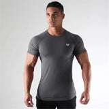 Men’s Quick-Dry Short Sleeve Gym T-Shirt for Running