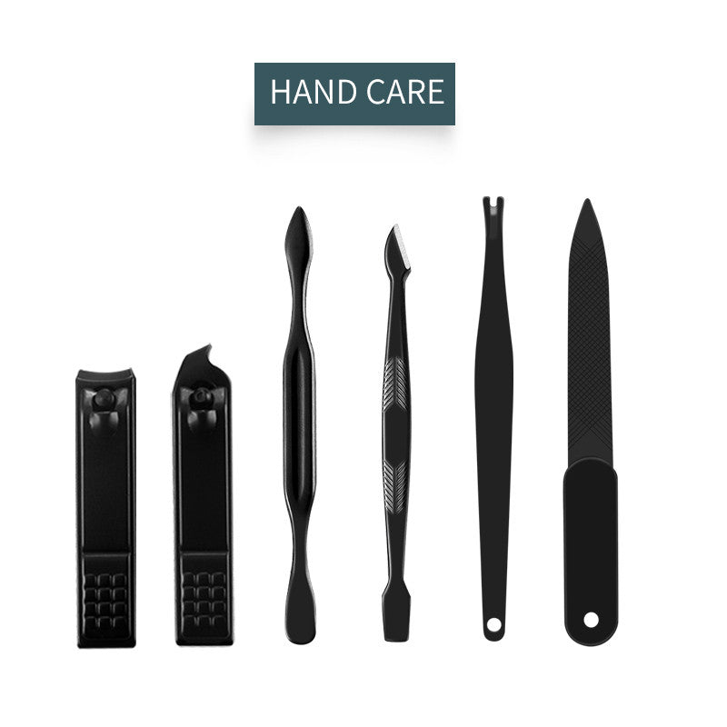 16 Piece Nail and Grooming Kit with Bag Manicure Pedicure Ear Care Tools