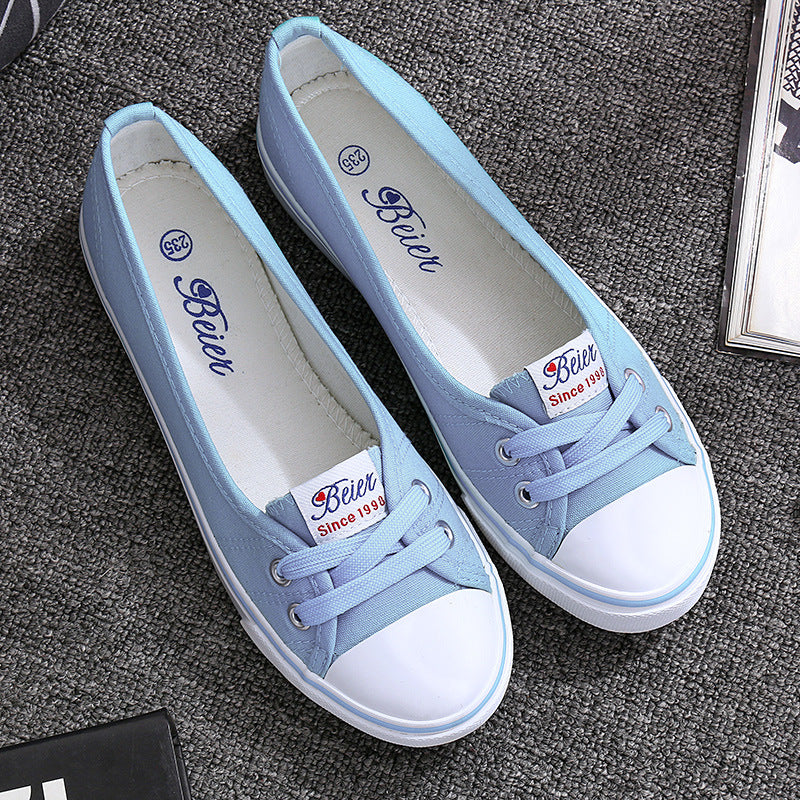 Women’s Breathable Flat Canvas Shoes