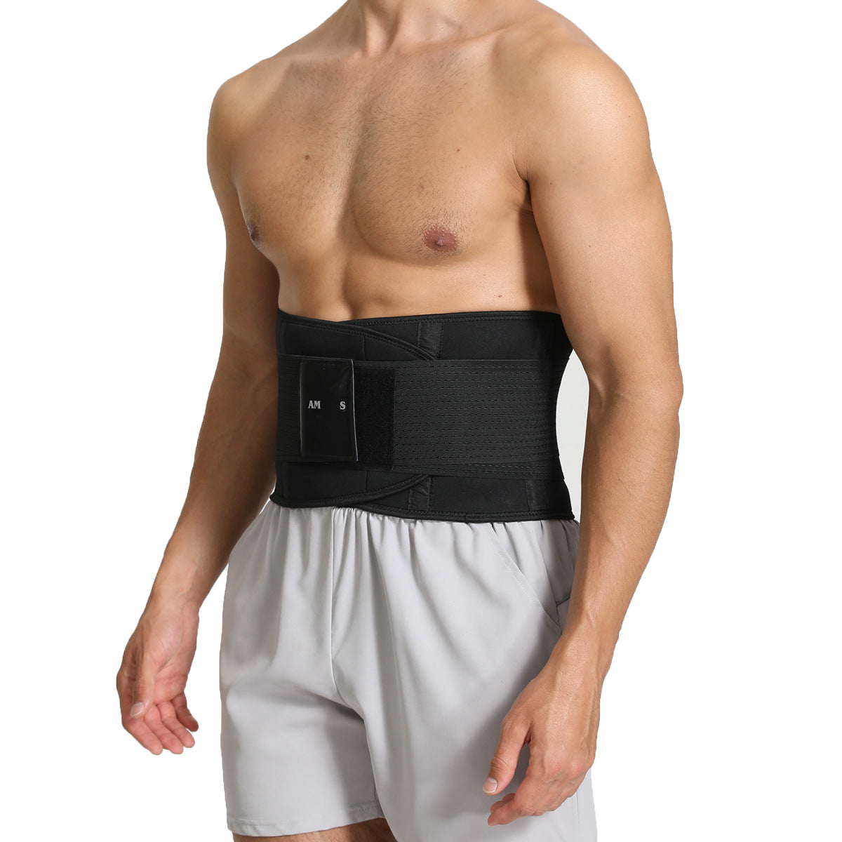 Fitness & Sports Compression Waistband – Support Belt for Core & Back