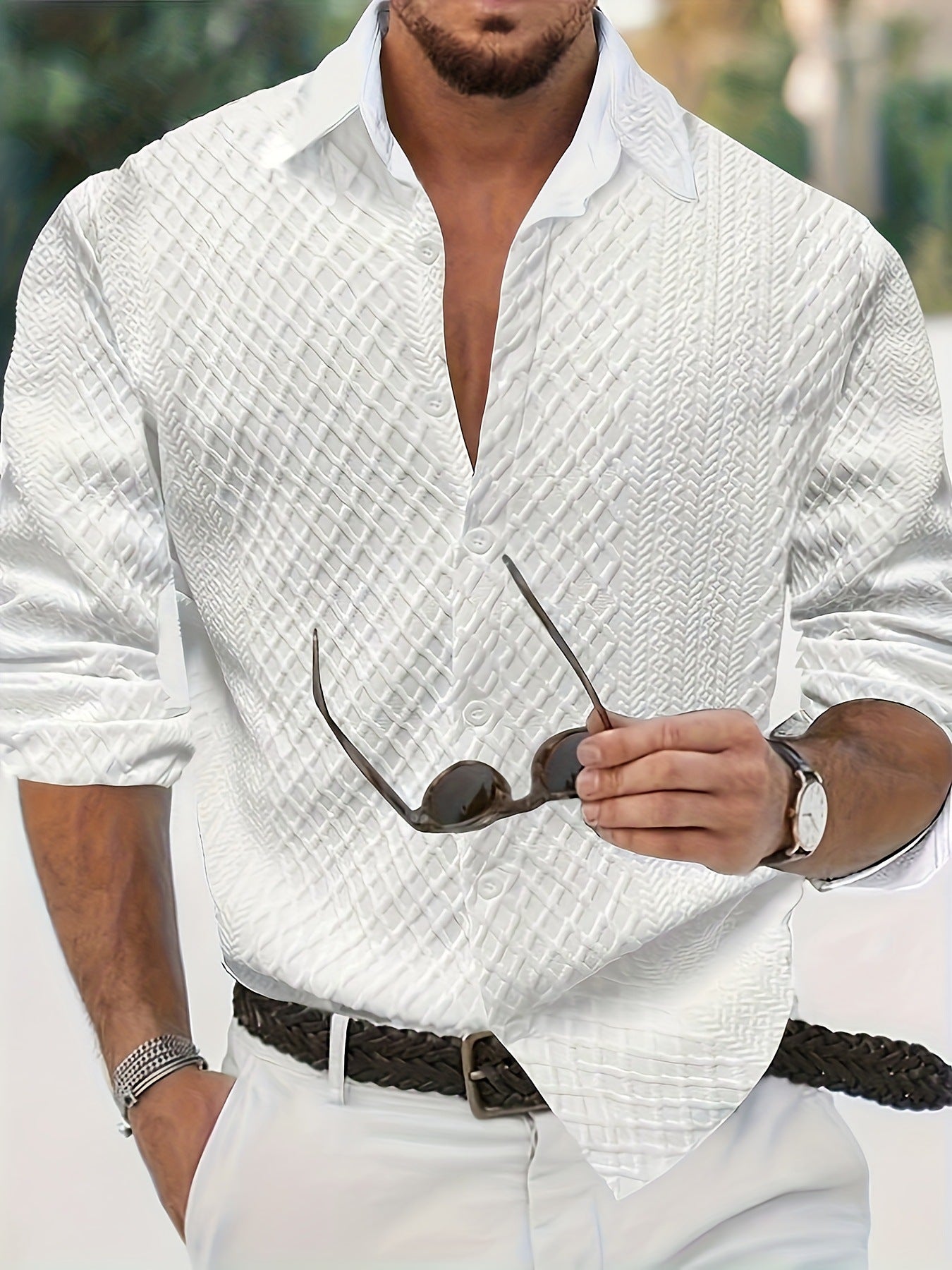 Men's Fashion Lapel Shirt