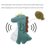Catnip Plush Toy for Cats & Puppies Teeth Grinding Thumb Pillow