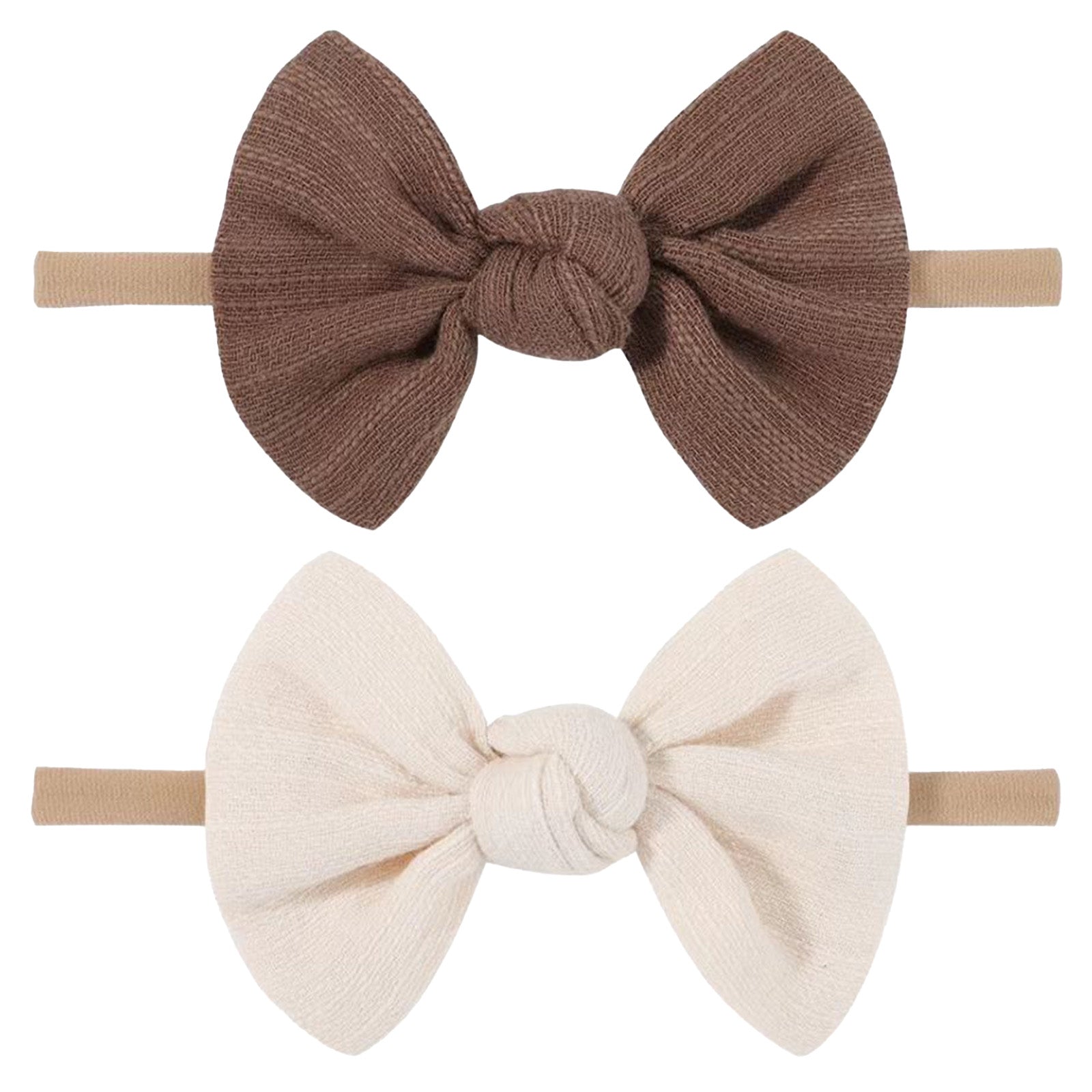 Baby Girls Nylon Bow Headband