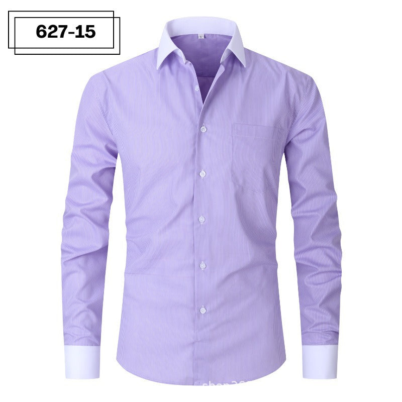 Men's Striped Summer Fashion Plus Size Shirt