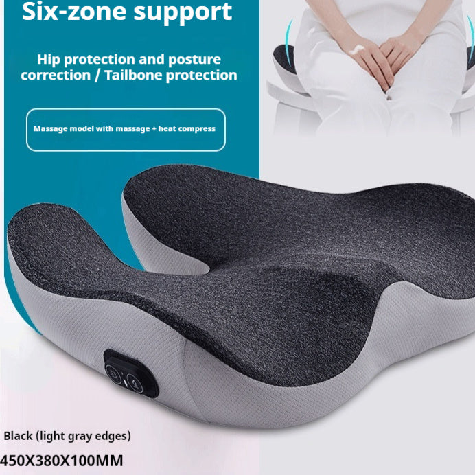 Ergonomic Sitting Cushion for Hemorrhoid Relief and Posture Support