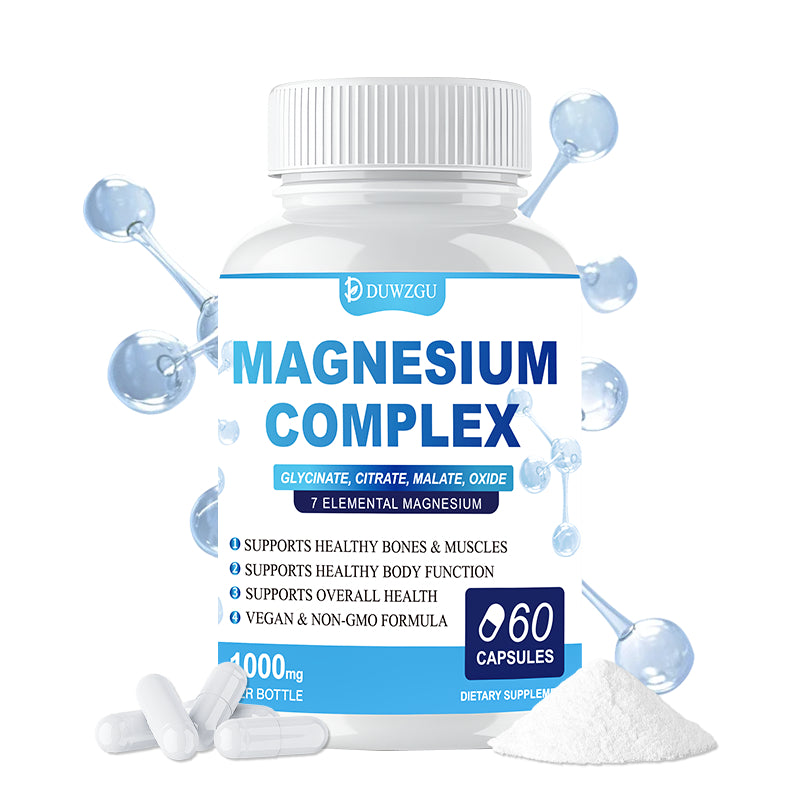 Premium Magnesium Complex Supplement Capsules