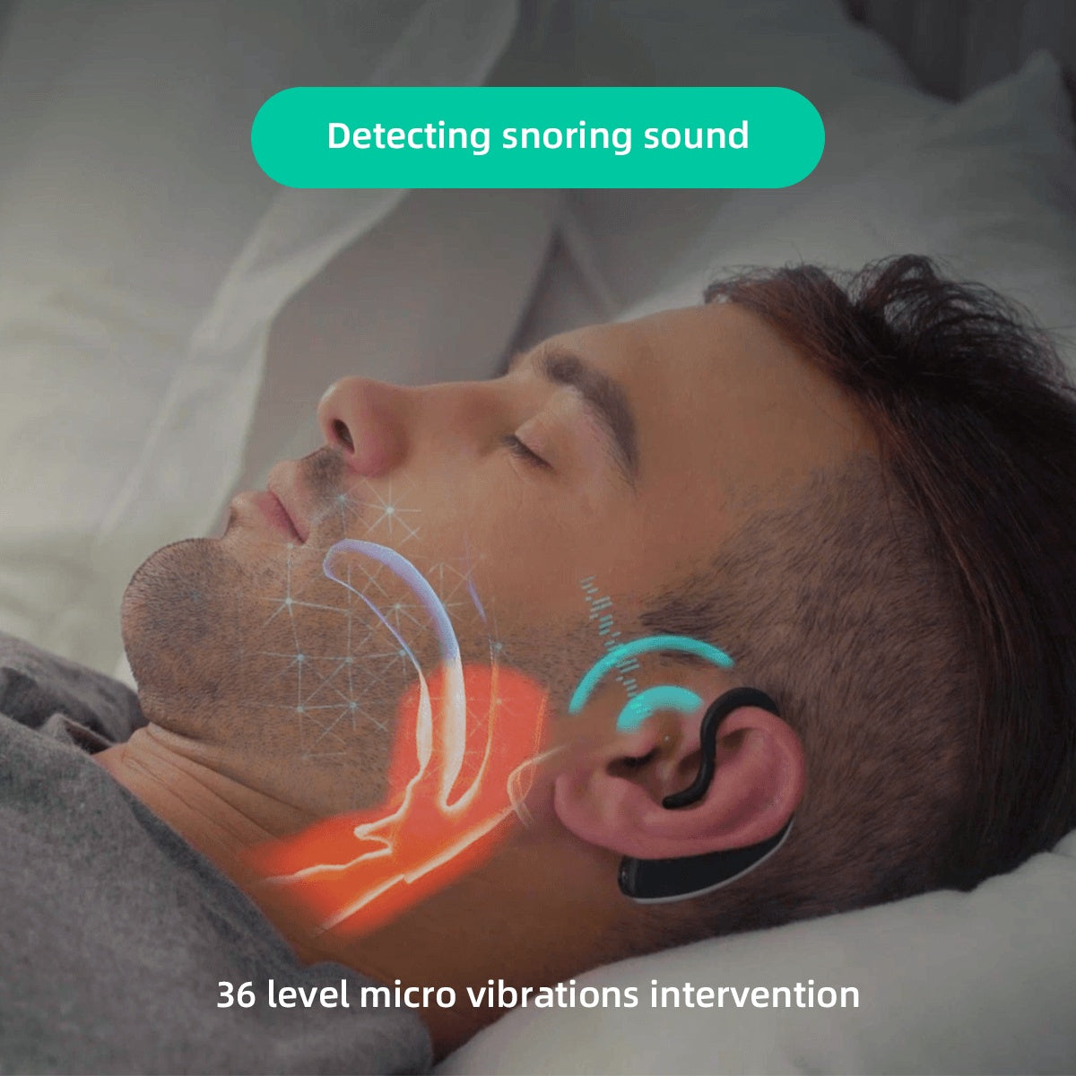 Smart Ear set Anti-Snoring Device for Sleep