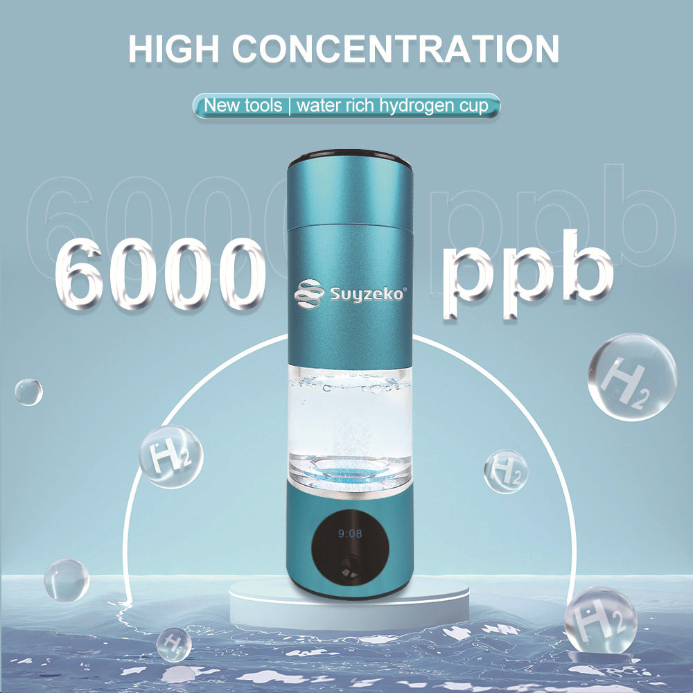 Hydrogen and Oxygen Water Cup for Healthy Drinking