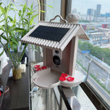 AI Smart Bird Feeder with 160 Degree Wide Angle Camera