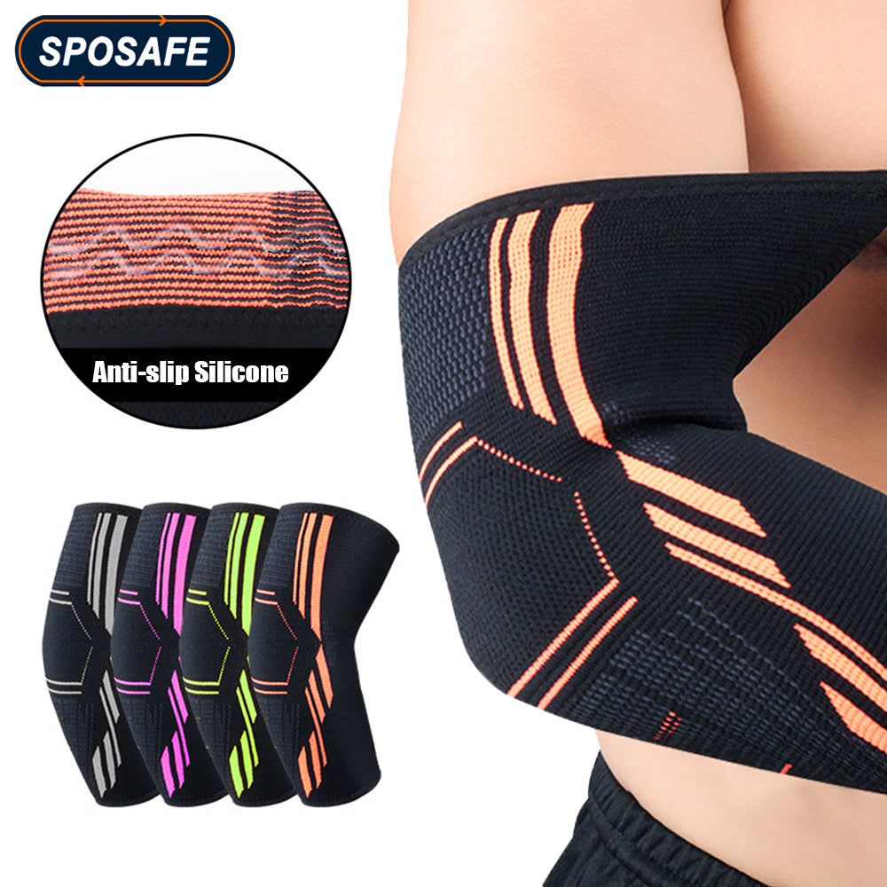 Sports Elbow Support – Breathable Compression Arm Sleeve for Workout & Recovery