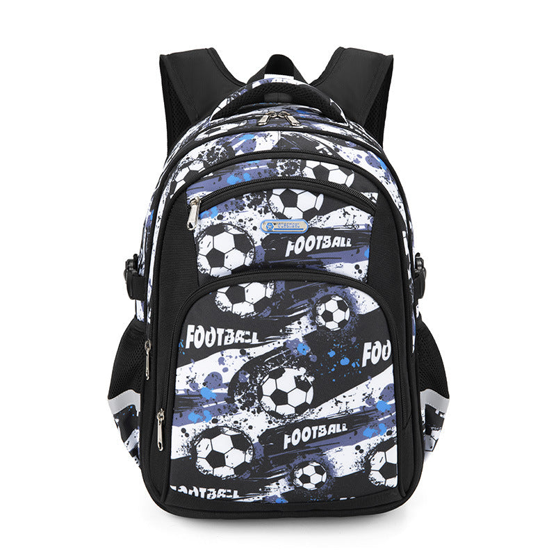Football School Bag for Elementary Boys