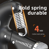 Smart Adjustable Hand Grip – 10–100kg Professional Grip Strength Trainer for Arm & Muscle Training