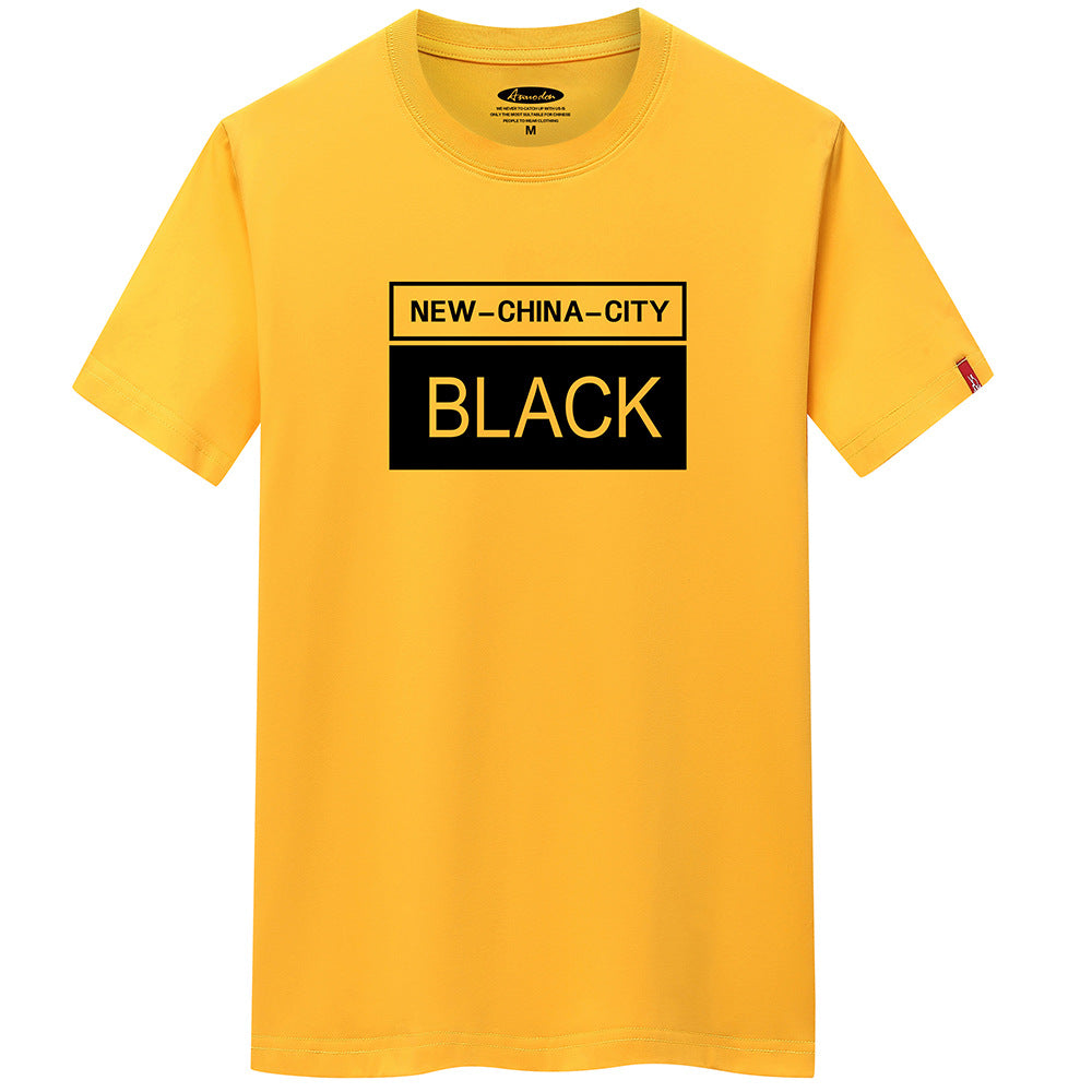 Men's Short Sleeve T Shirt Casual Student Style