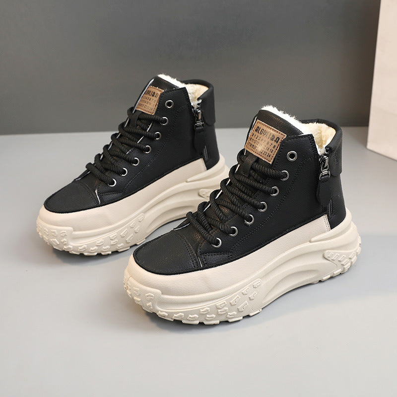 Women’s Velvet Cotton Casual Sports Shoes