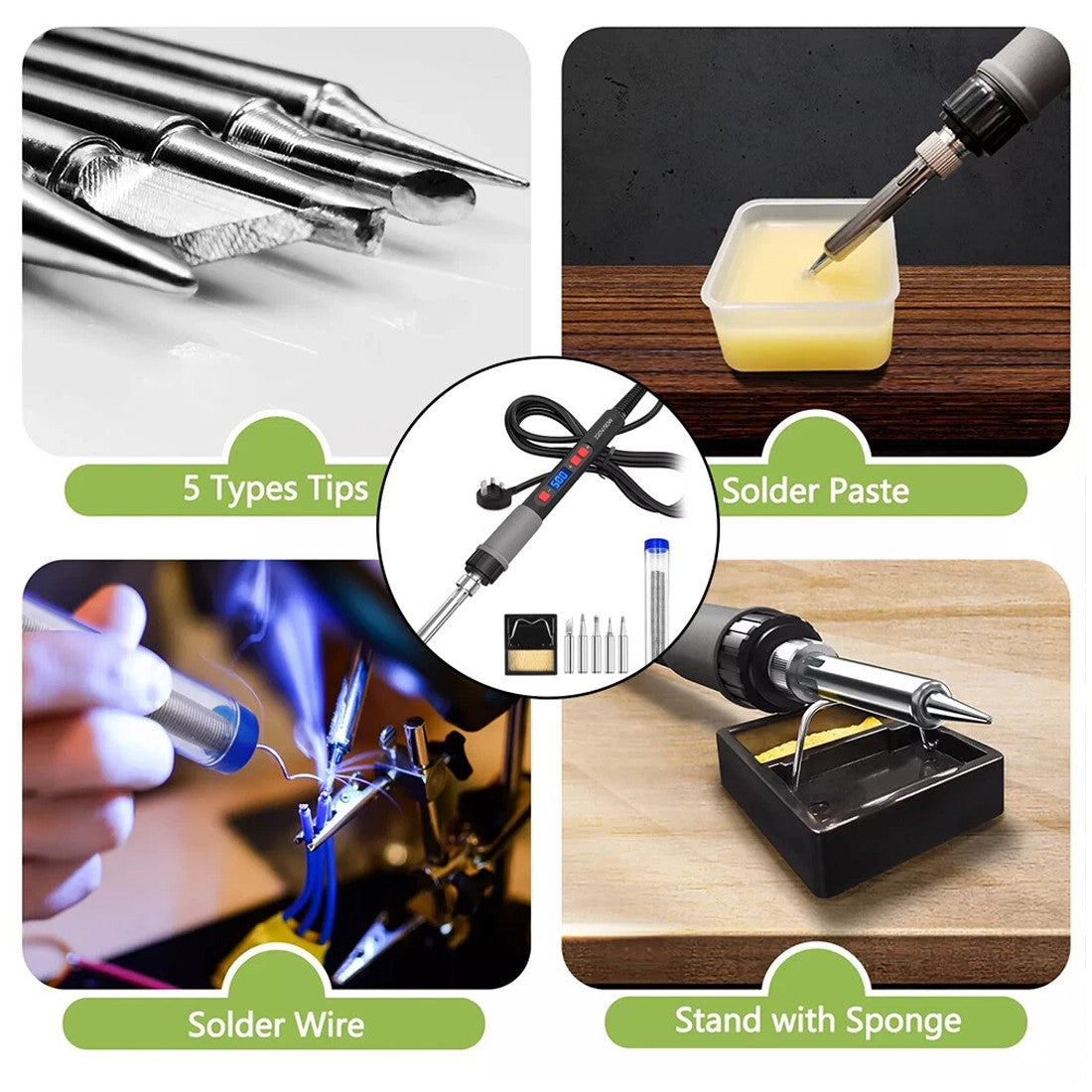 90W Adjustable Soldering Iron Kit