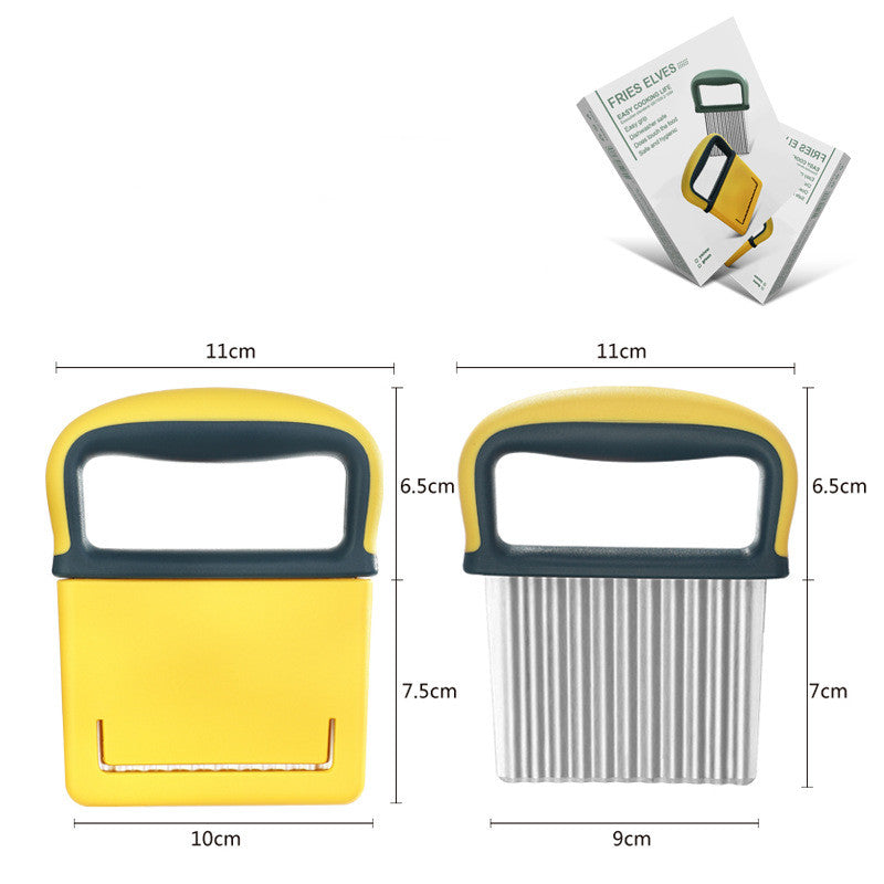 Diced Potato Cutter with Wolf Tooth Knife
