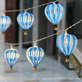 Iron LED String Lights – Battery Operated Indoor Decorative Pendant Chain