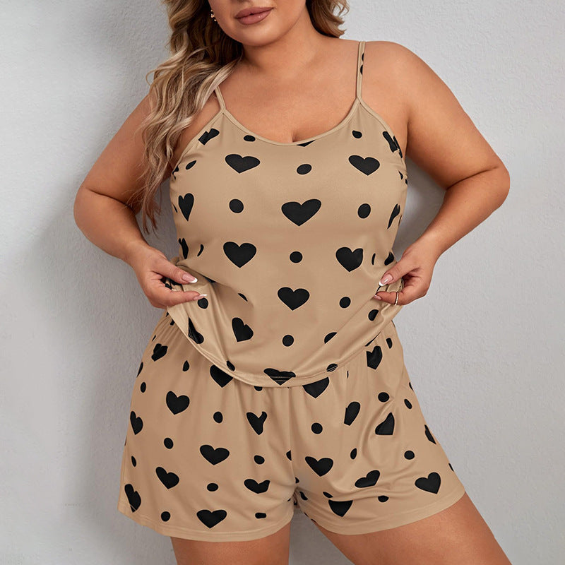 Plus Size Women’s Four Seasons Pajama Camisole Set