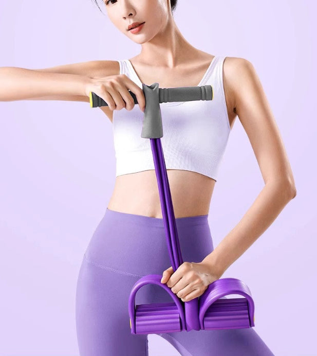 Foot Pedal Abdominal Tensioners To Reduce Abdomen