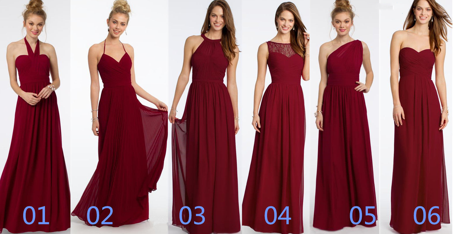 Women’s Western Bridesmaid Dress Elegant Fashion Style