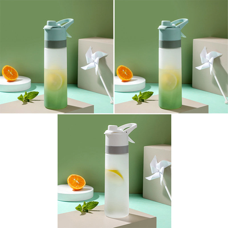 Large Capacity Spray Water Bottle for Outdoor Sports and Travel
